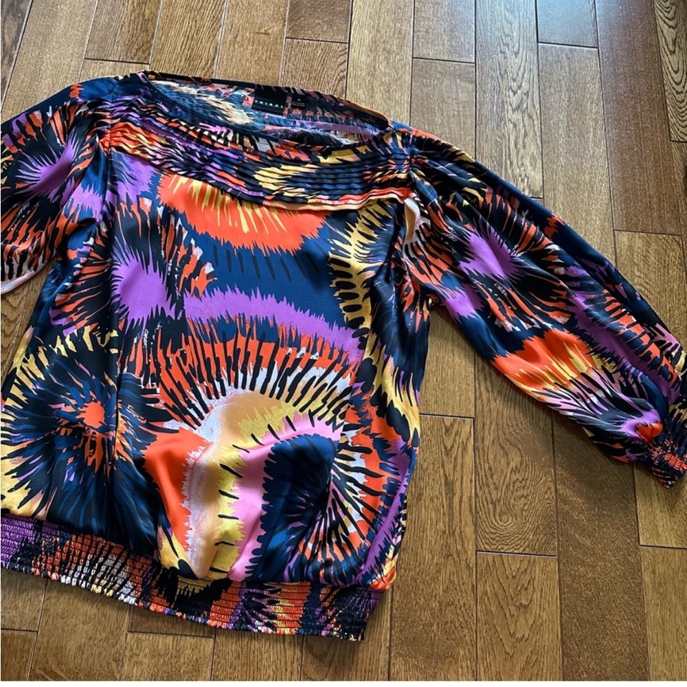 Tie dye blouse